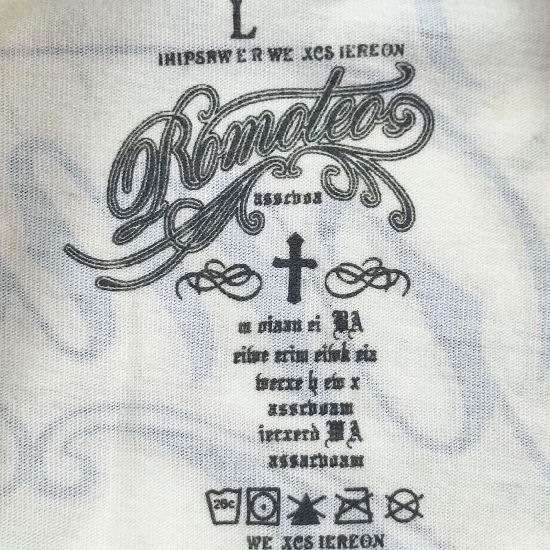 VTG 빈티지 메탈리카 엔젤 락 반팔 티셔츠 (L) 상품이미지5