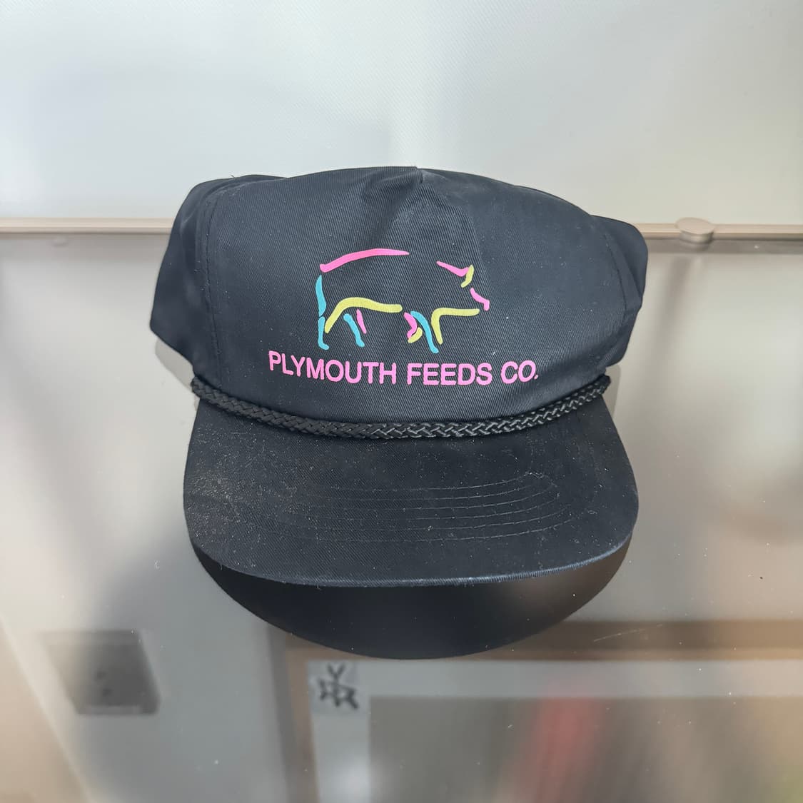USA Feeds 트러커 블랙 빈티지 모자 볼캡 vintage cap  상품이미지2