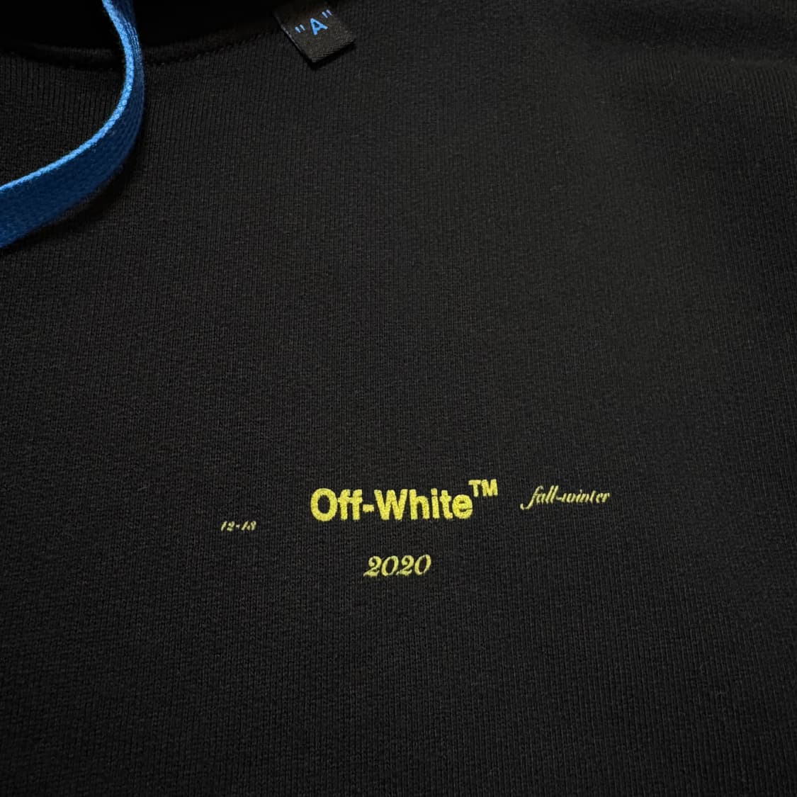 오프화이트 빅에로우 후드티 상품이미지5