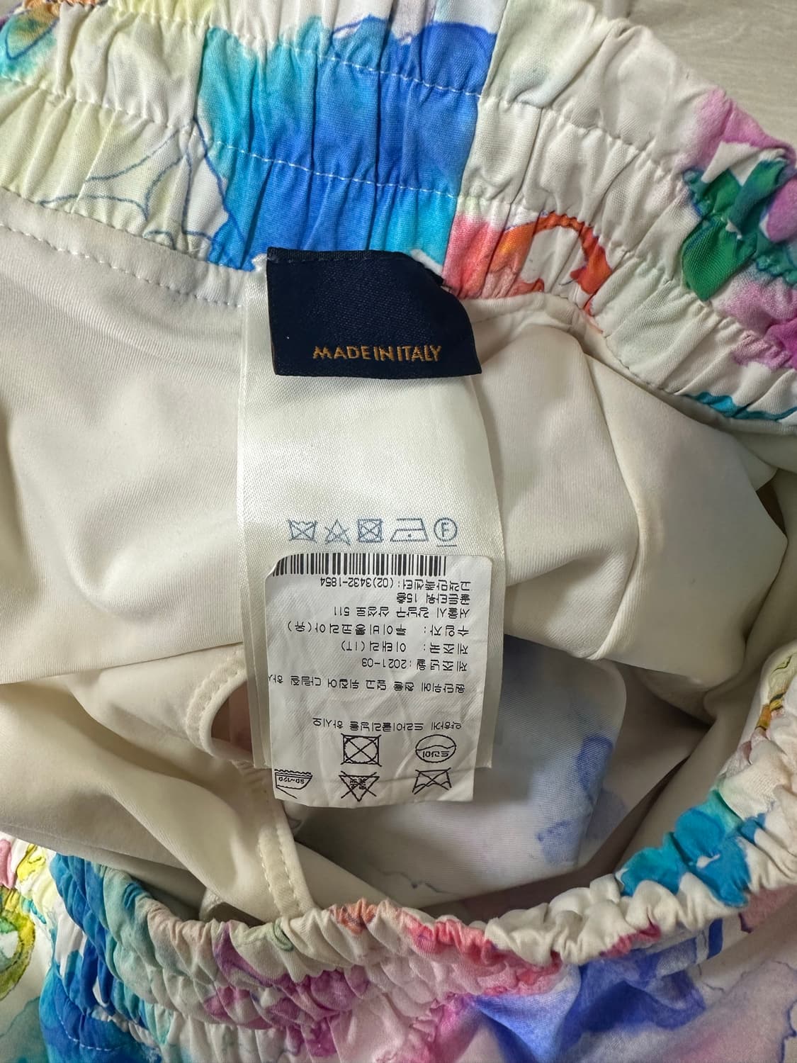 루이비통 워터컬러 스윔 쇼츠 상품이미지4