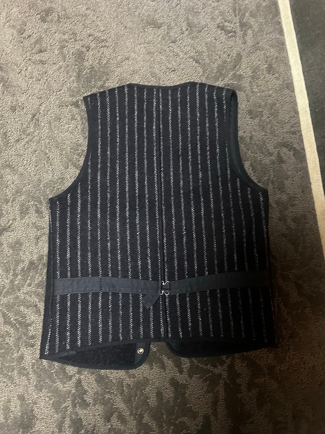 40) 리얼맥코이 조맥코이 울 스트라이프 베스트 상품이미지5