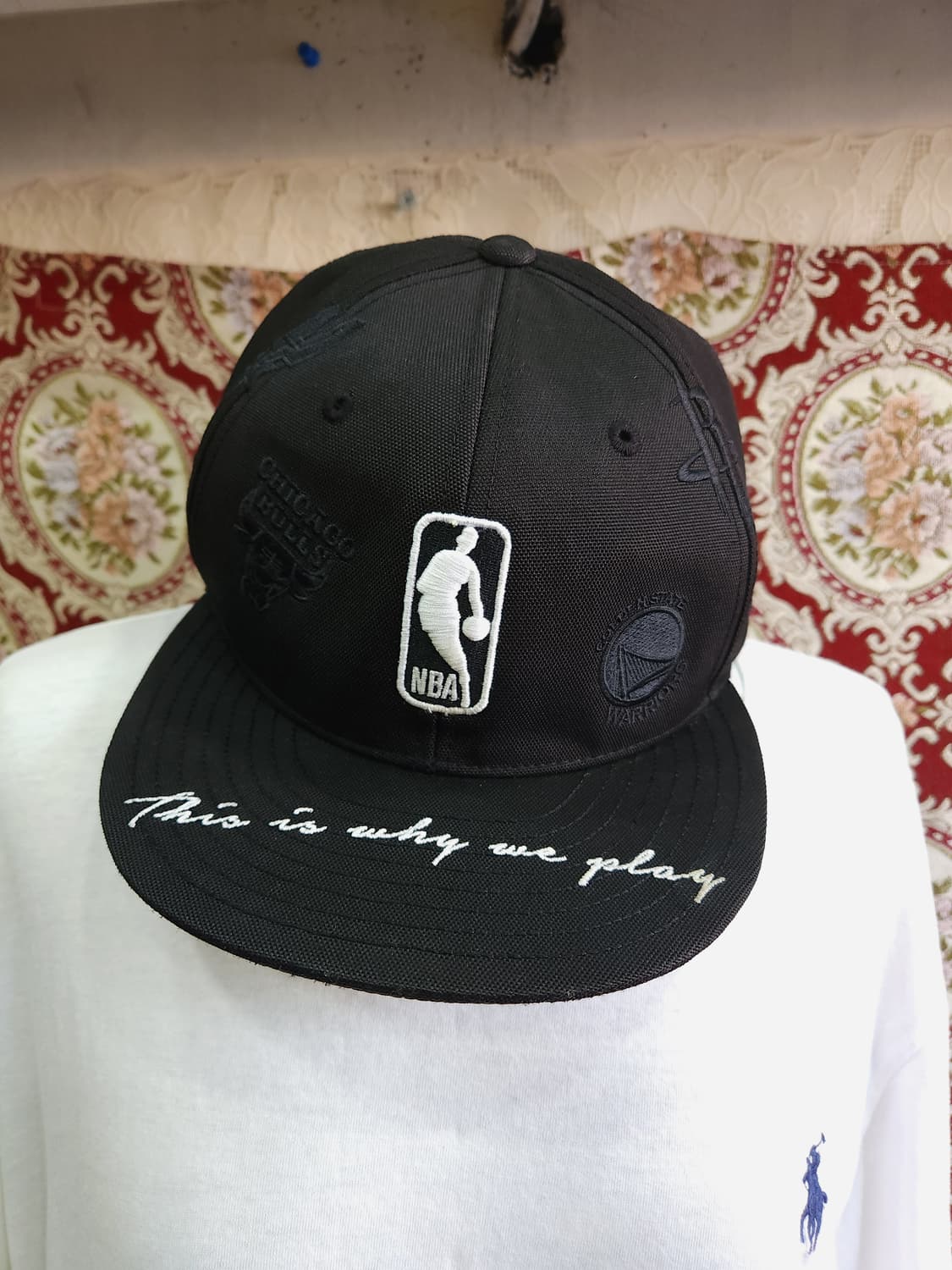 NBA 올팀 자수로고 스냅백 

 상품이미지1