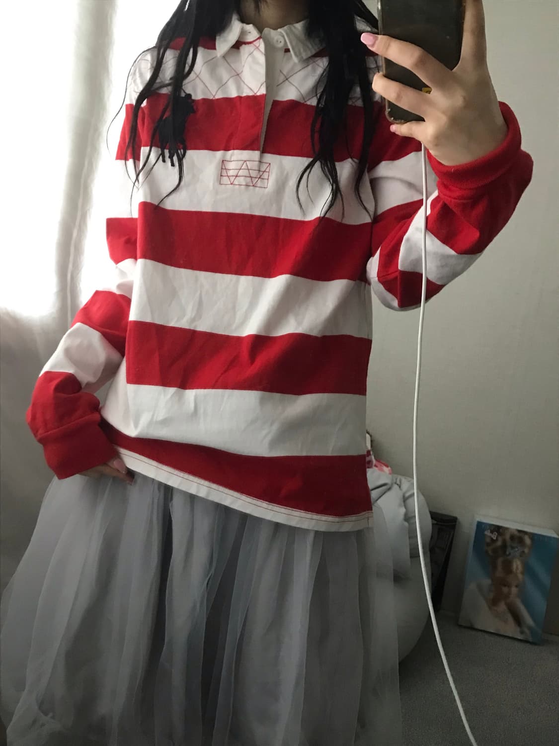 폴로 스트라이프 빅포니 럭비티셔츠 상품이미지5