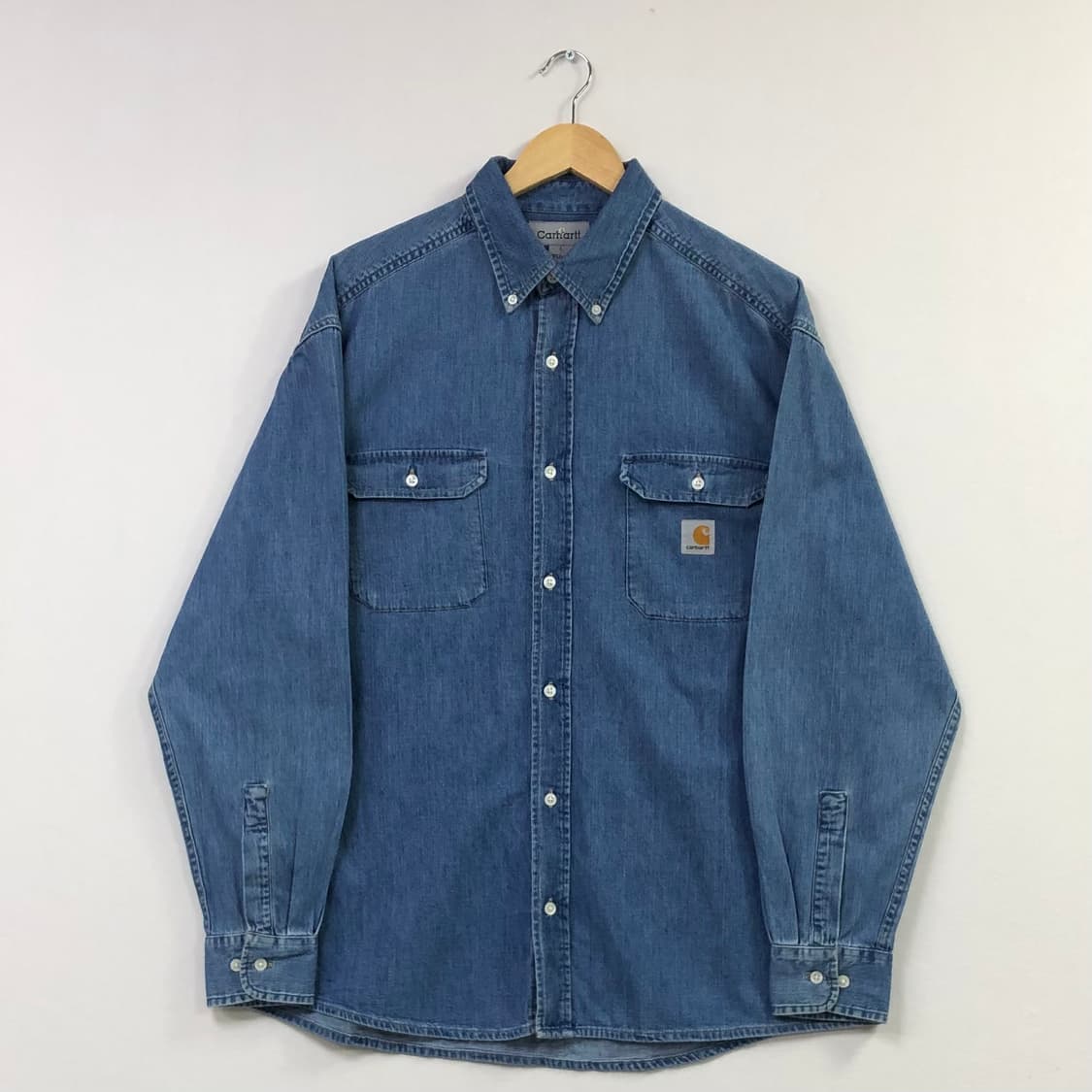 XL 칼하트 데님 셔츠 상품이미지2