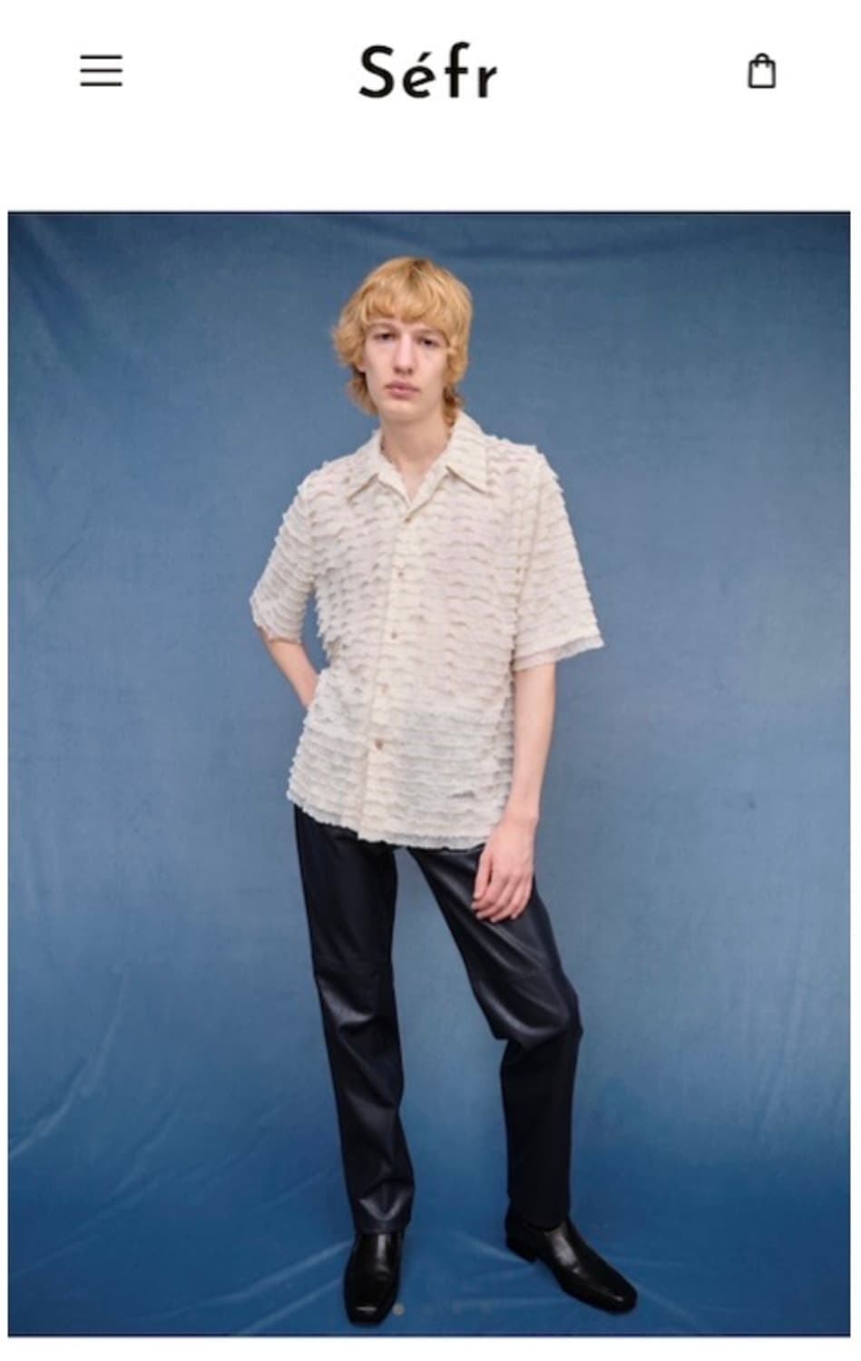 SEFR Noam Shirt (L) — 세퍼 노암 셔츠 L 상품이미지1