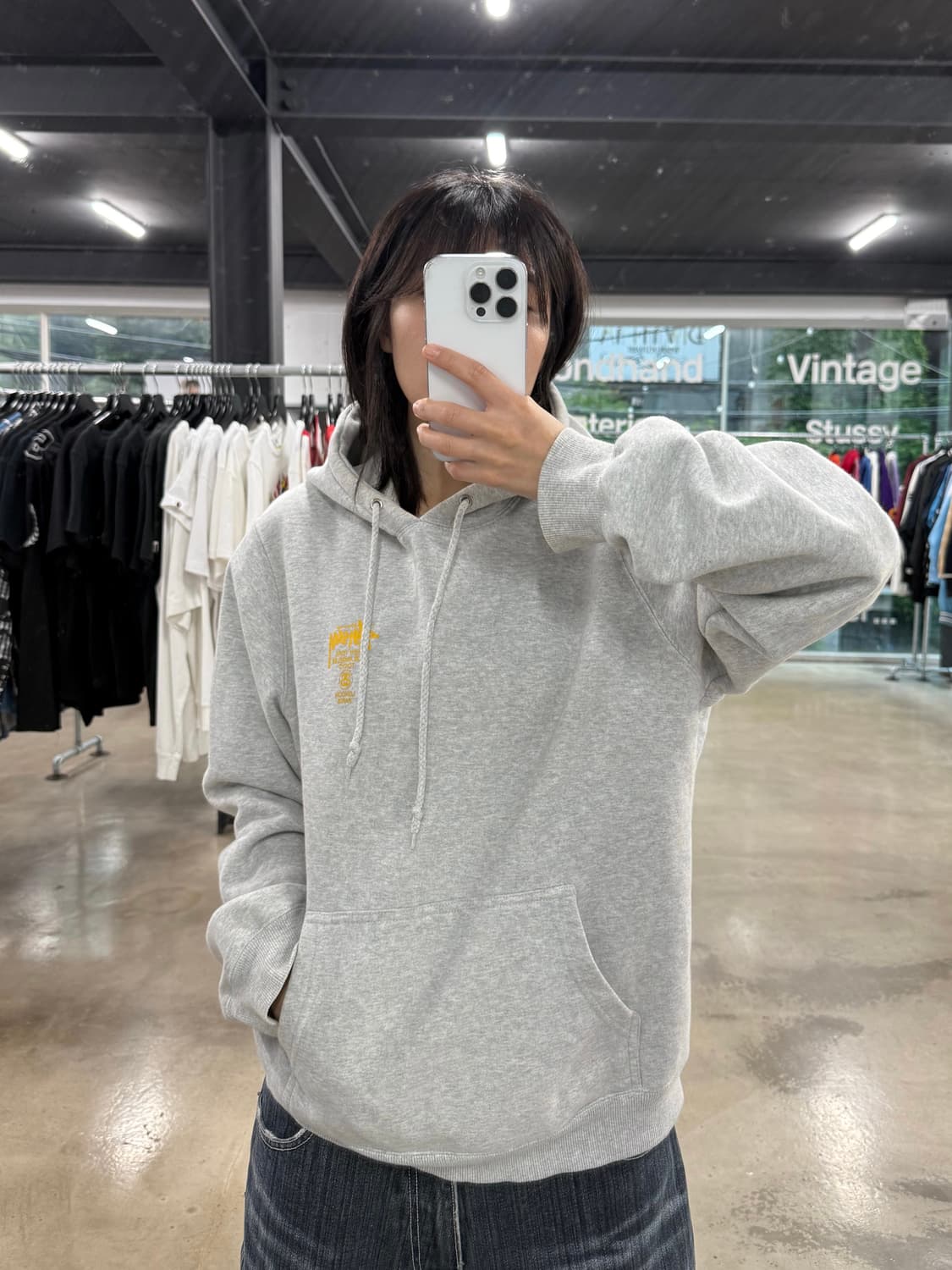 스투시 월드투어 후드 상품이미지2