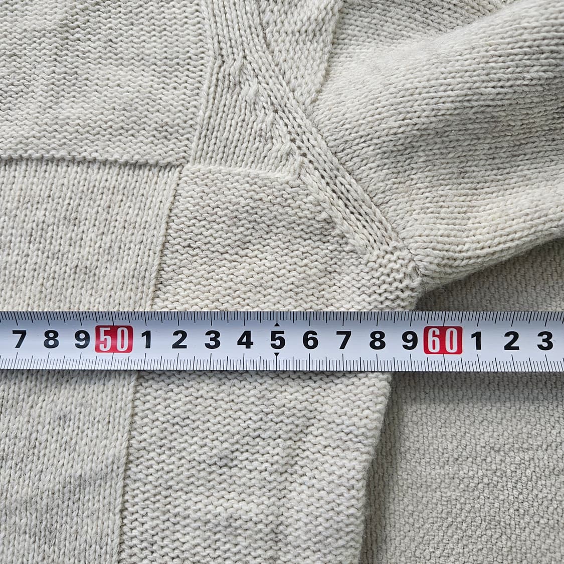 L 더 니트 컴퍼니 패턴 아이보리 니트 0401Y 상품이미지5