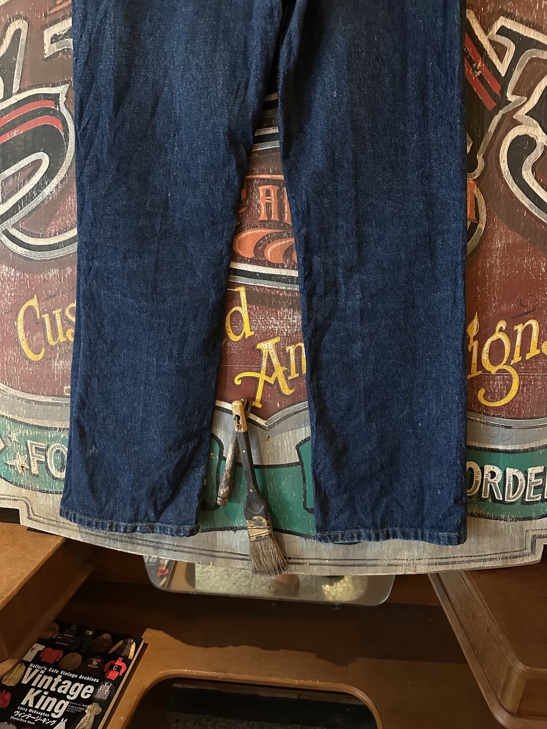 80s USA Vintage Levis 517 Denim Pants 상품이미지6