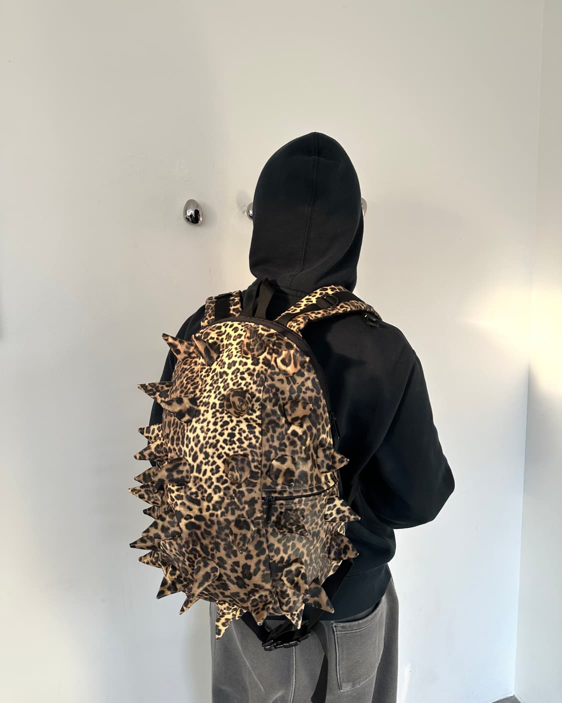 JPN VTG 레오파드 터틀 스파이크 백팩 상품이미지1