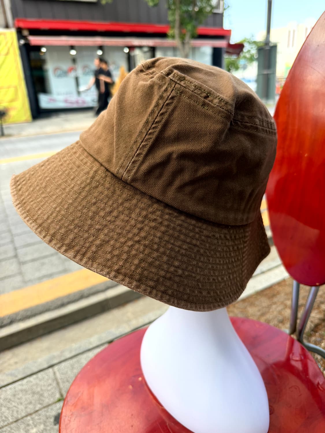Montbell Cotton Bucket Hat Brown 상품이미지3