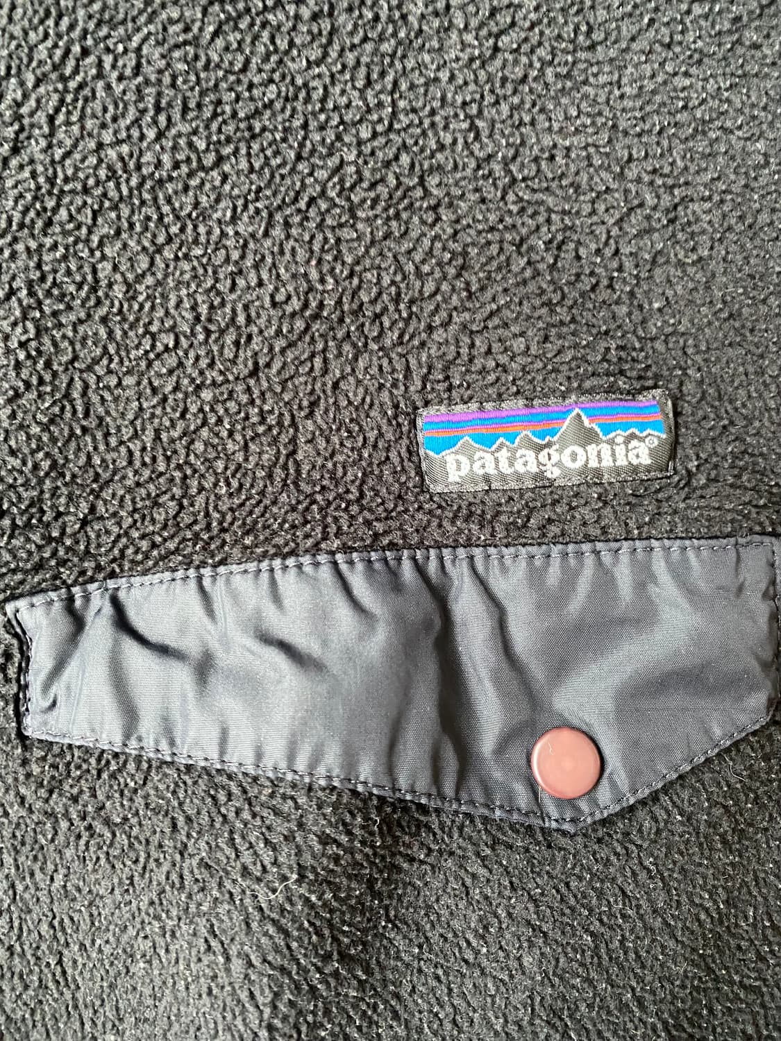Patagonia synchilla snap t black[size L] 상품이미지3