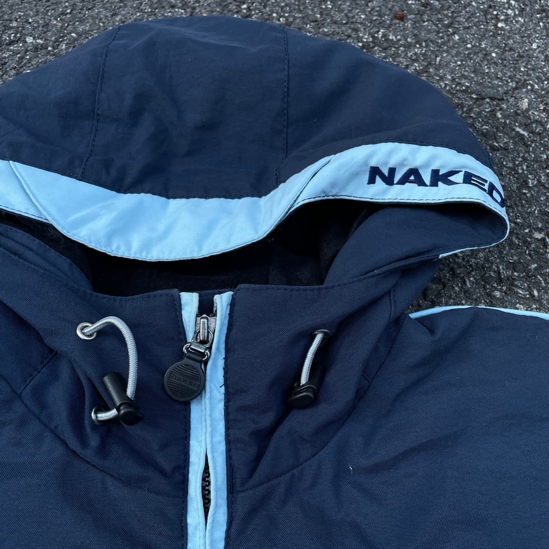 90s NAKED 올드스쿨 점퍼 자켓 XL 상품이미지4