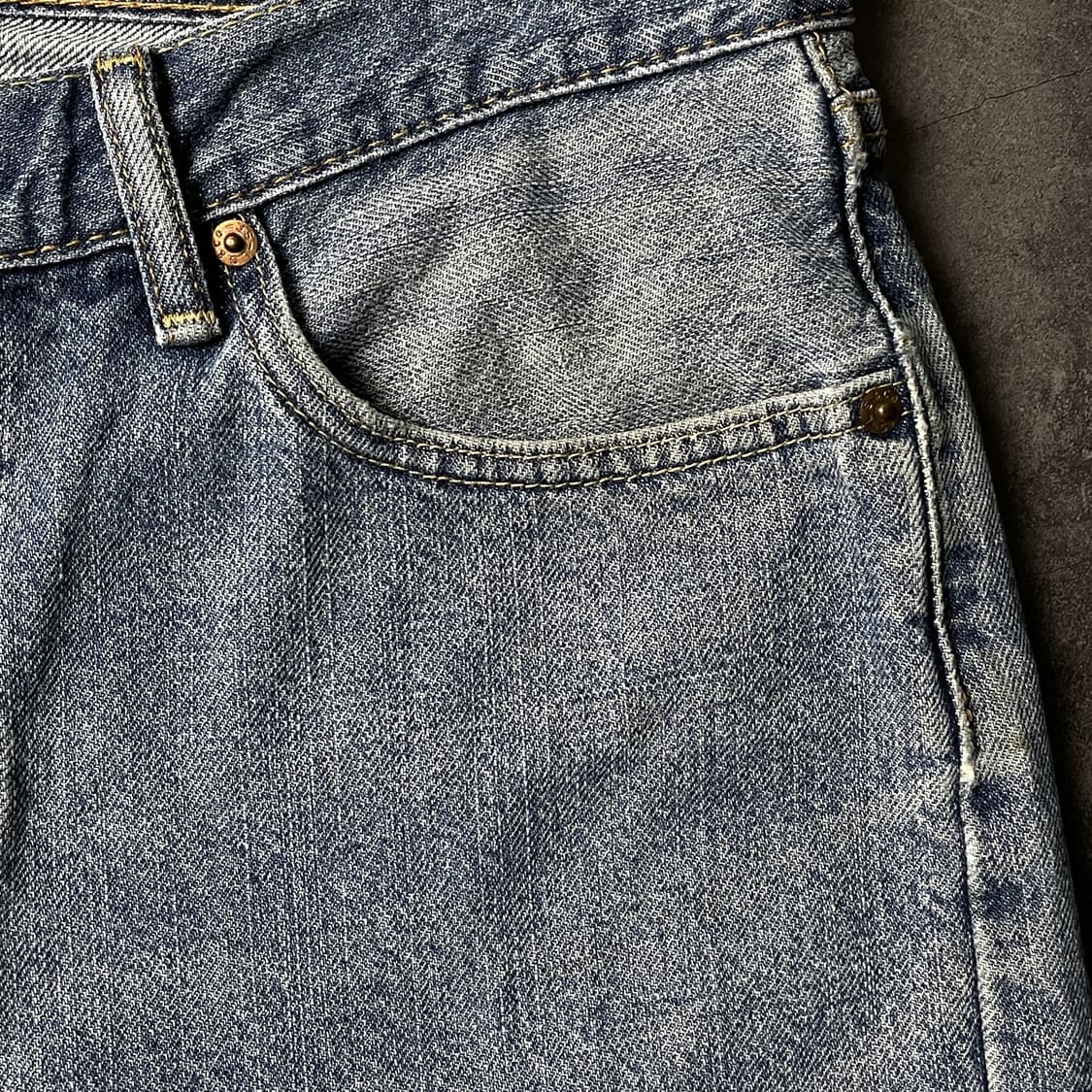 LEVI'S 리바이스505 빈티지 데님 워크 하프팬츠 A01201 상품이미지5