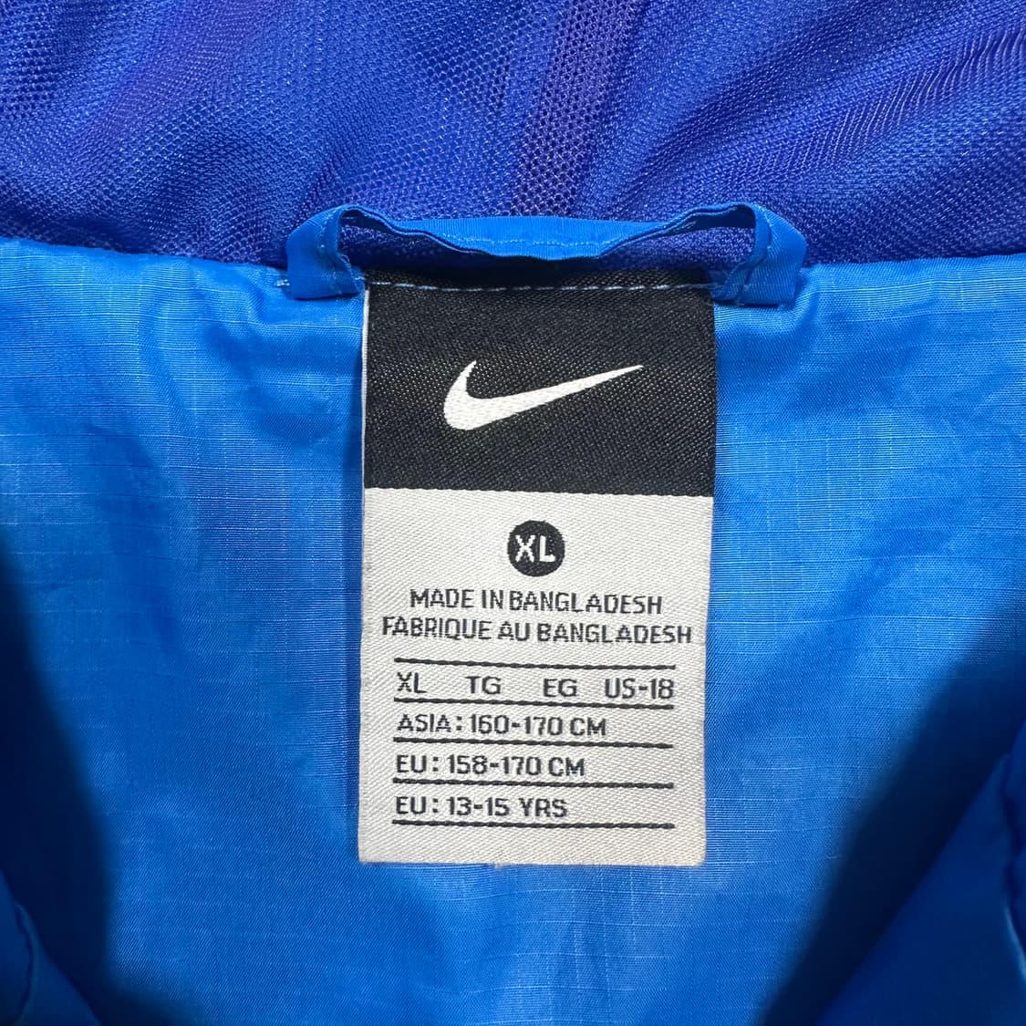 ✨ (바배) 나이키 윈드러너 블루 그레이 배색 바람막이 상품이미지3