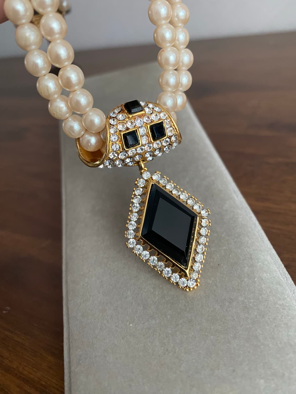 빈티지 악세서리 목걸이 귀걸이 세트 상품이미지4