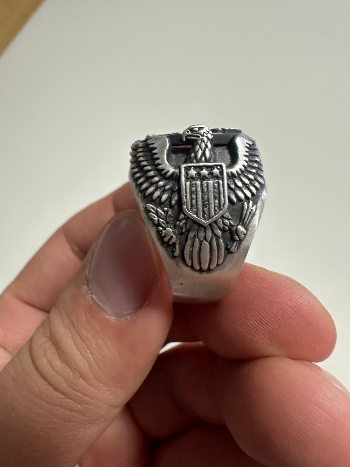 Us air force 실버 925 반지(us 10) 상품이미지3