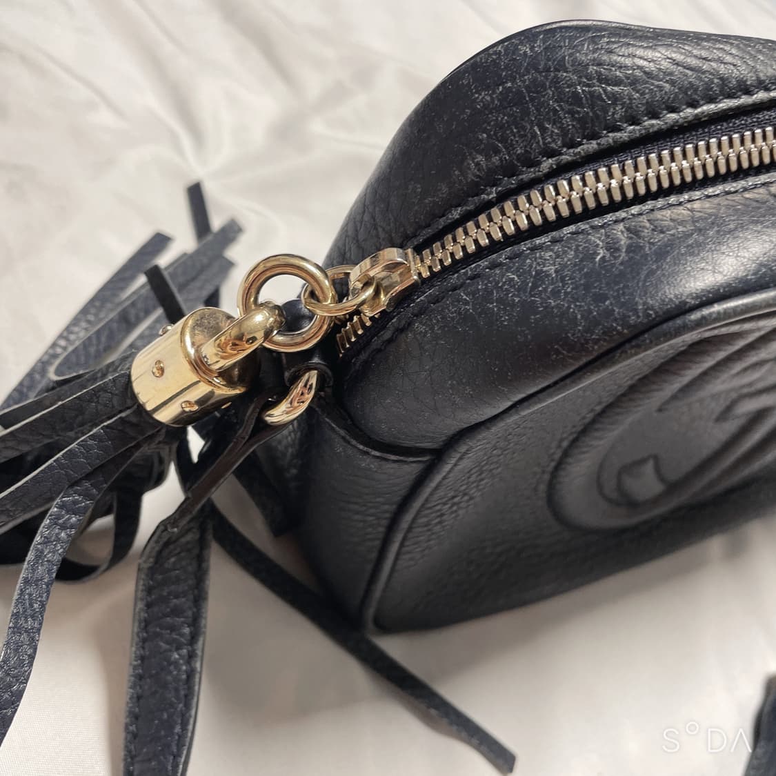 구찌 소호 태슬 디스코백 네이비 상품이미지6