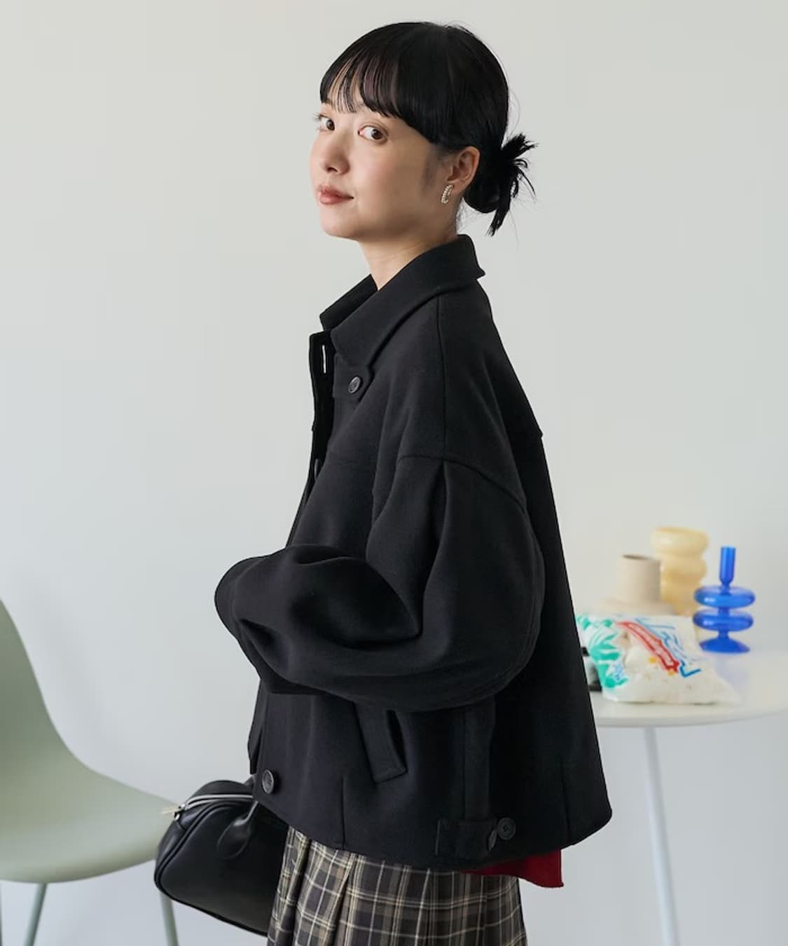 FREAK'S STORE Woolly Short Blouson 상품이미지3