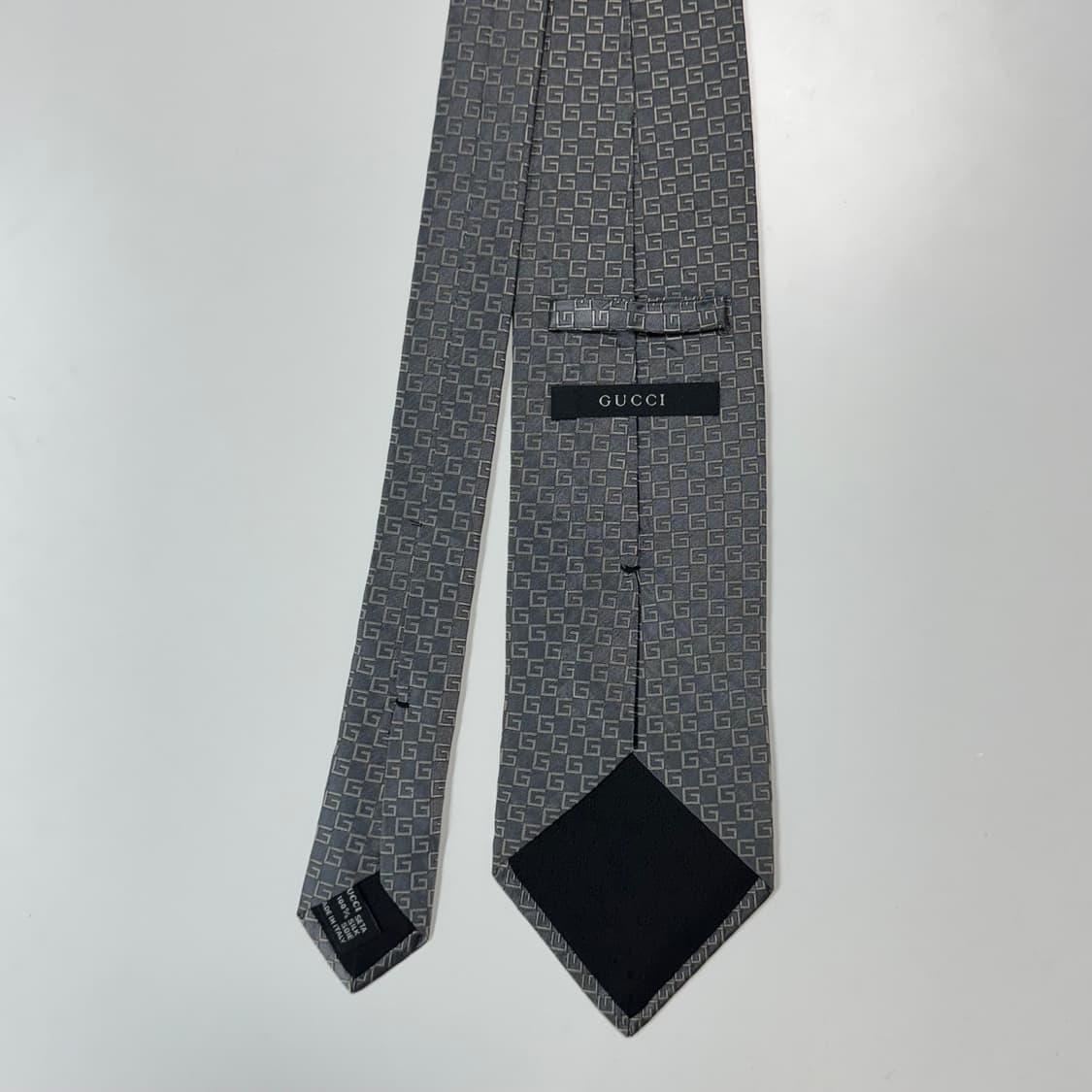 구찌(GUCCI)  G모노그램 명품 정품 넥타이 상품이미지2