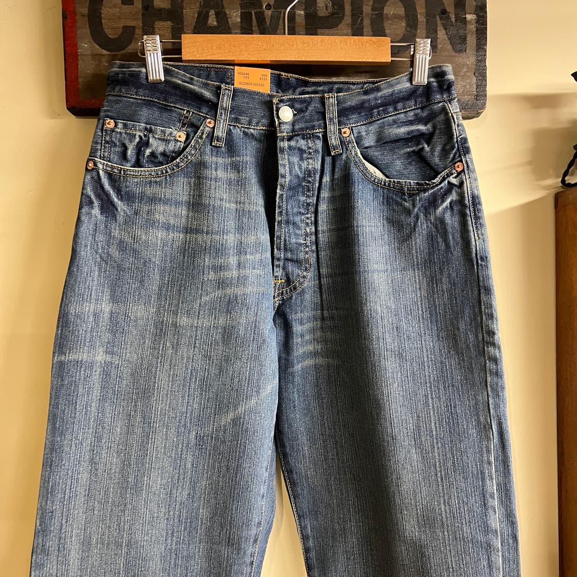 00's 리바이스 501 데님 32x32 Size Egypt 데드스탁 상품이미지2