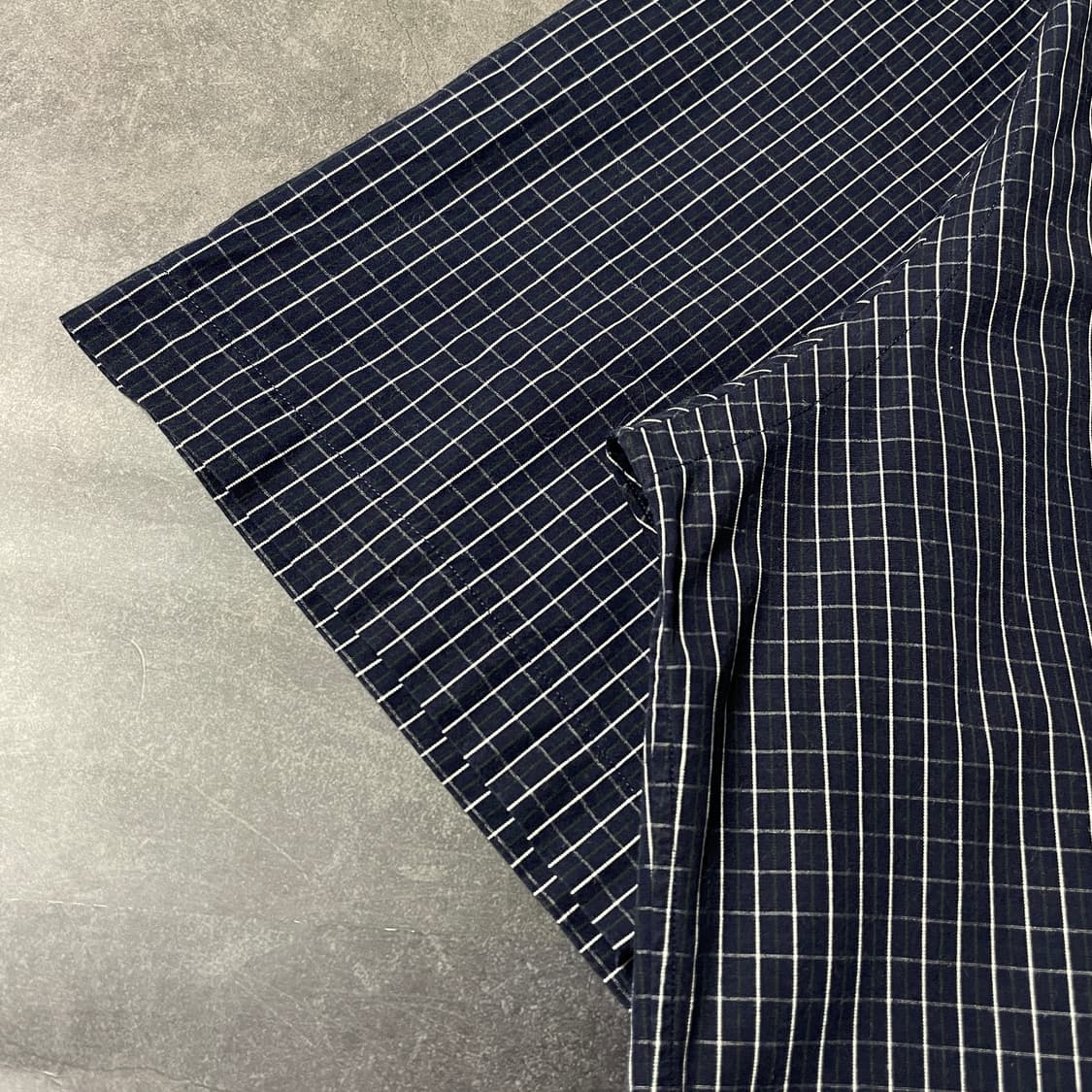 RALPH LAUREN 랄프로렌 네이비 체크 반팔 셔츠 A00769 상품이미지6