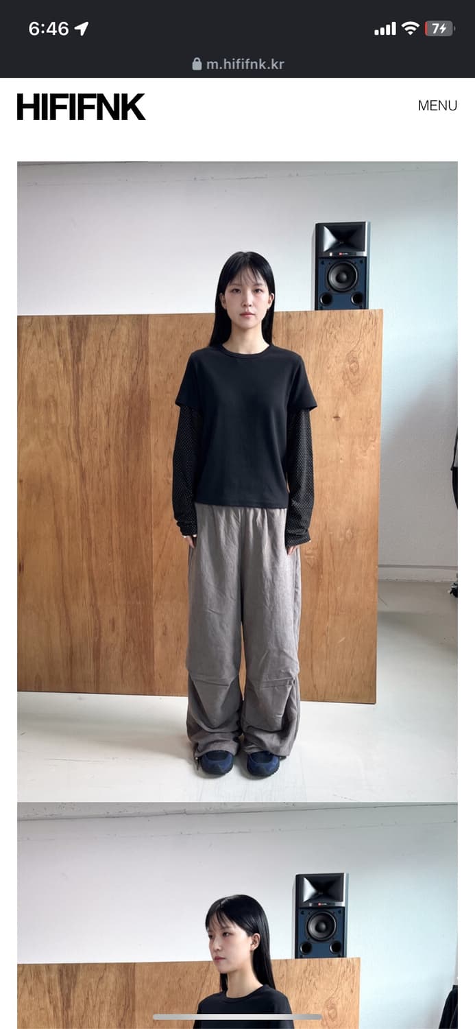 하이파이펑크 마론 라운지 팬츠 상품이미지3