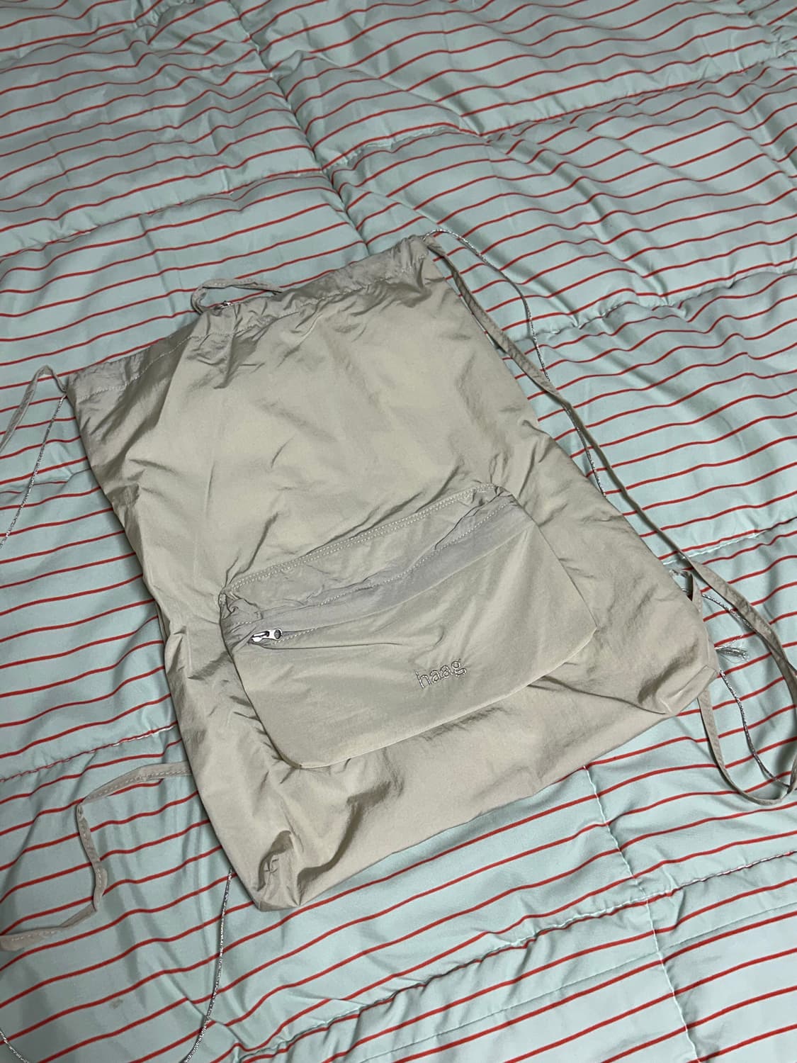 헤이그 백팩 실버 상품이미지6