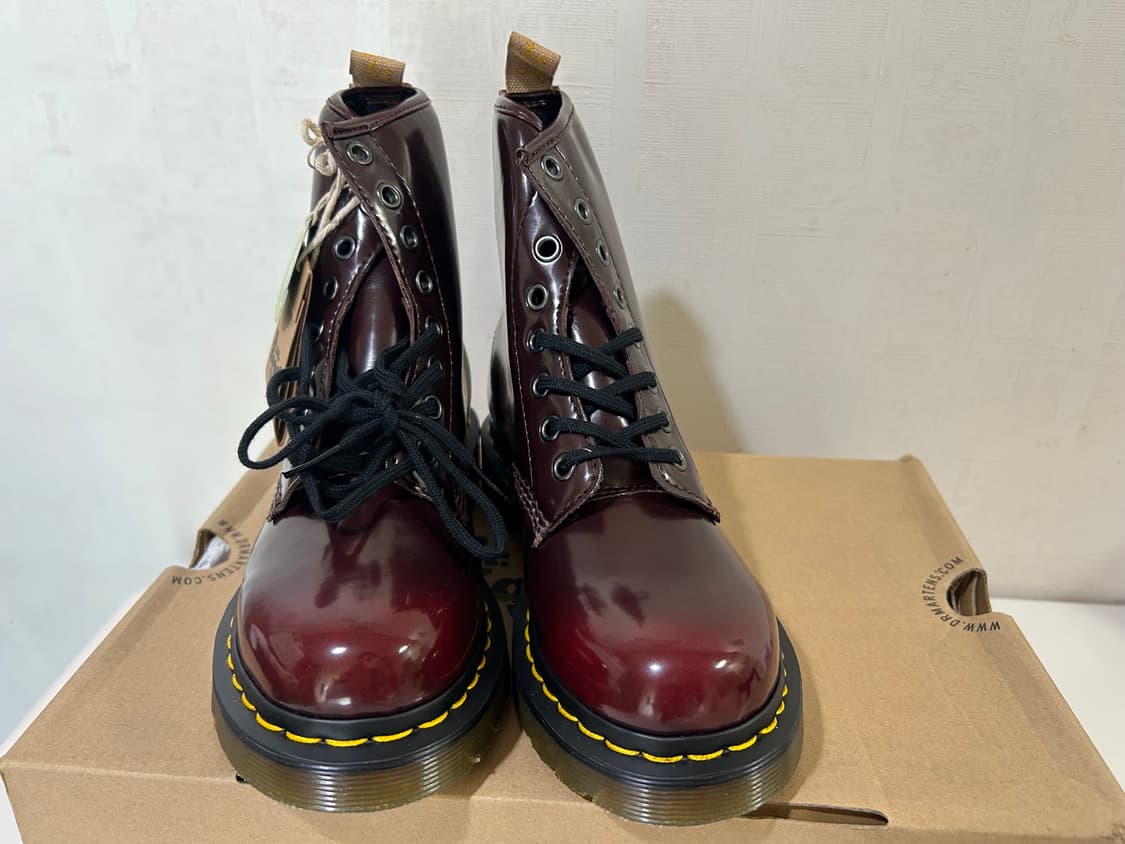 3사이즈) 닥터마틴 1460 비건 체리레드 220 상품이미지5