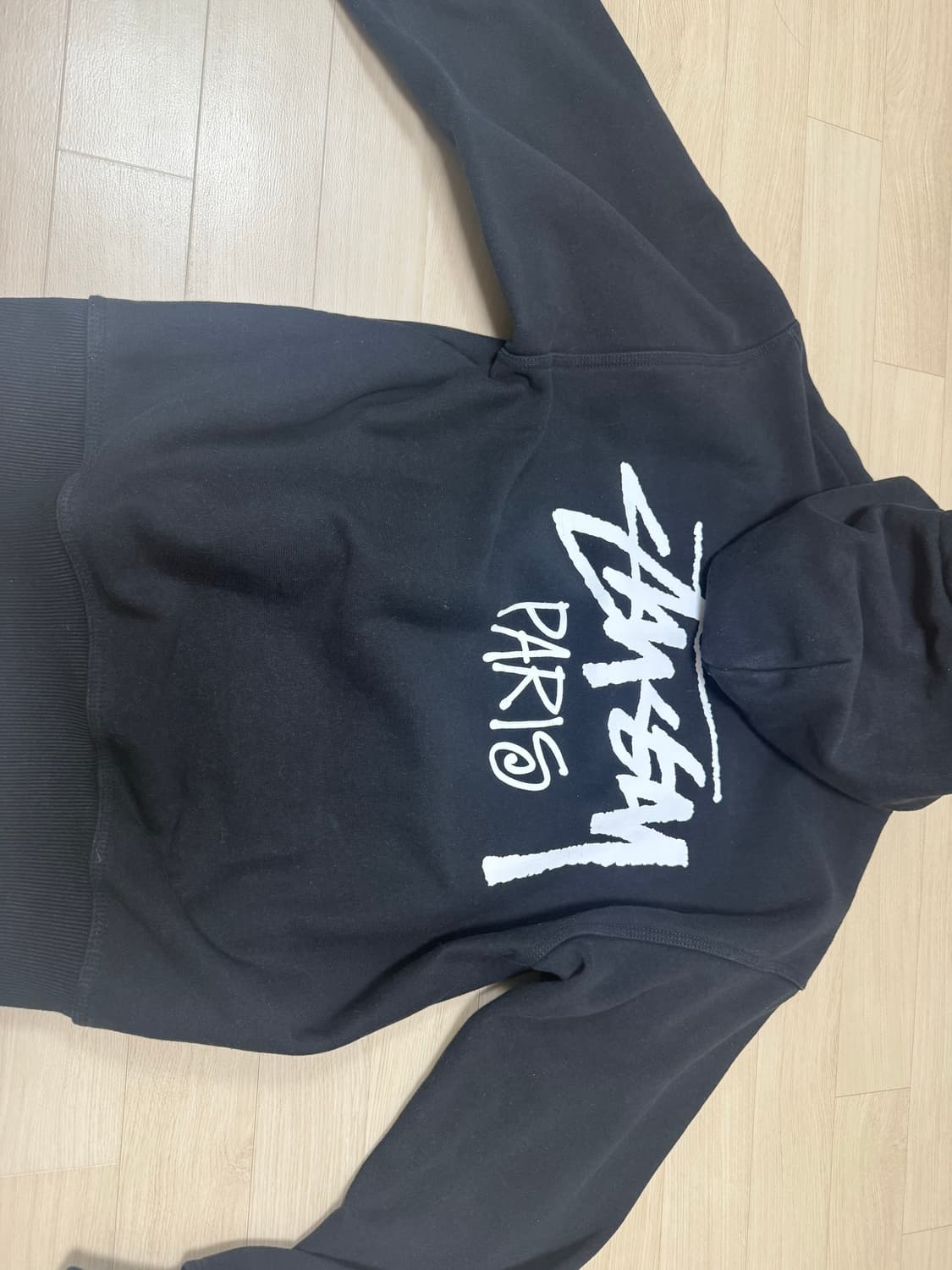 스투시 파리 후드티 M 상품이미지2