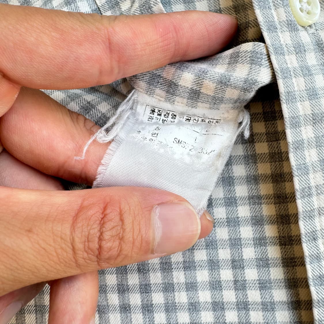 Polo  폴로 랄프로렌 자수 체크 셔츠 상품이미지5