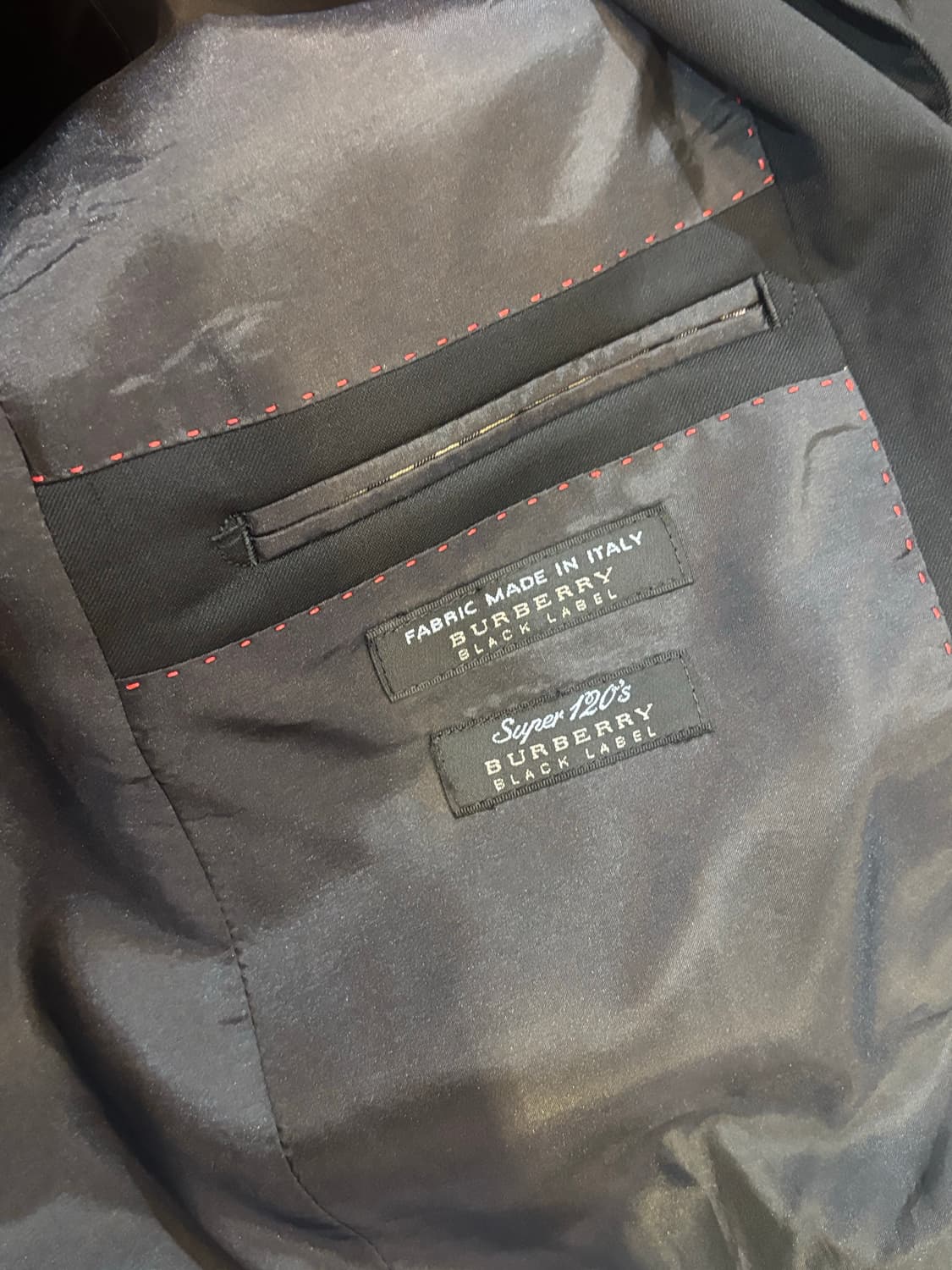 버버리 남성 블랙 라벨 자켓 95-100 상품이미지4