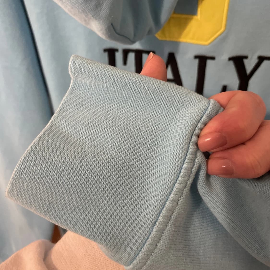 폴로 랄프로렌 빅포니 이탈리 후드티 하늘 상품이미지7