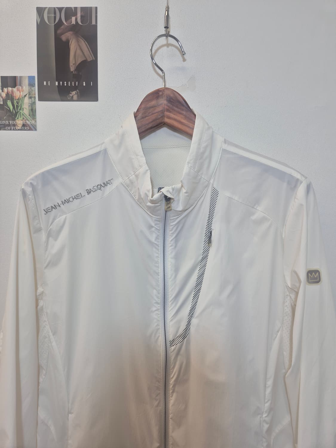 장 미셸 바스키아의 화이트 바람막이 100 사이즈   상품이미지2
