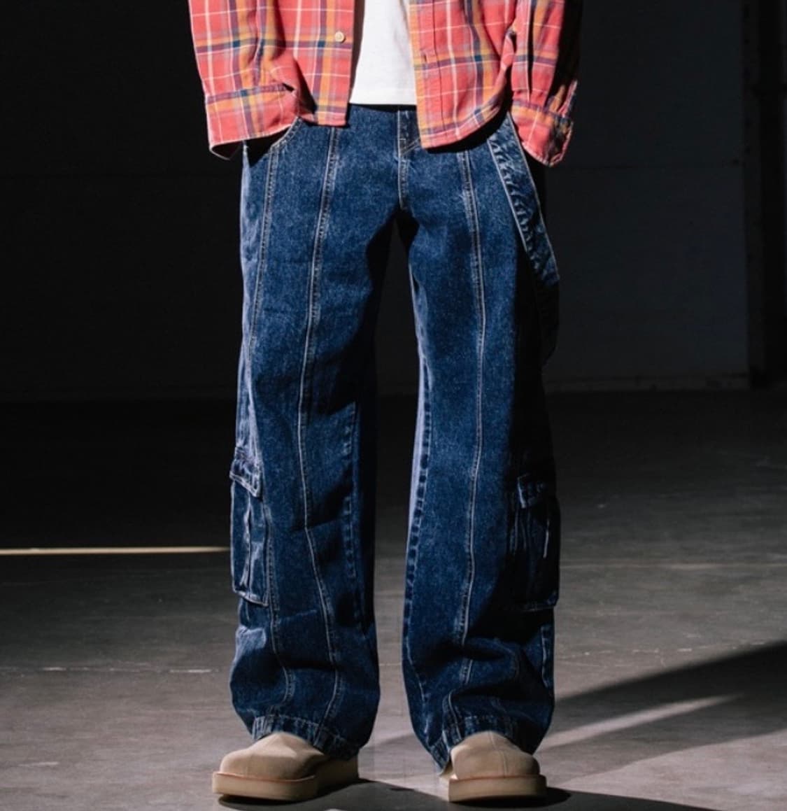 빅유니온 LINE DENIM PANTS / INDIGO 데님 팬츠 상품이미지1