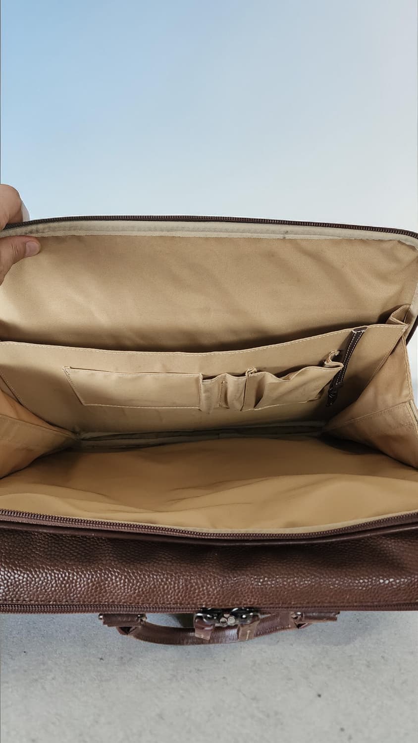 BRICS 브라운 가죽 서류 가방 상품이미지6