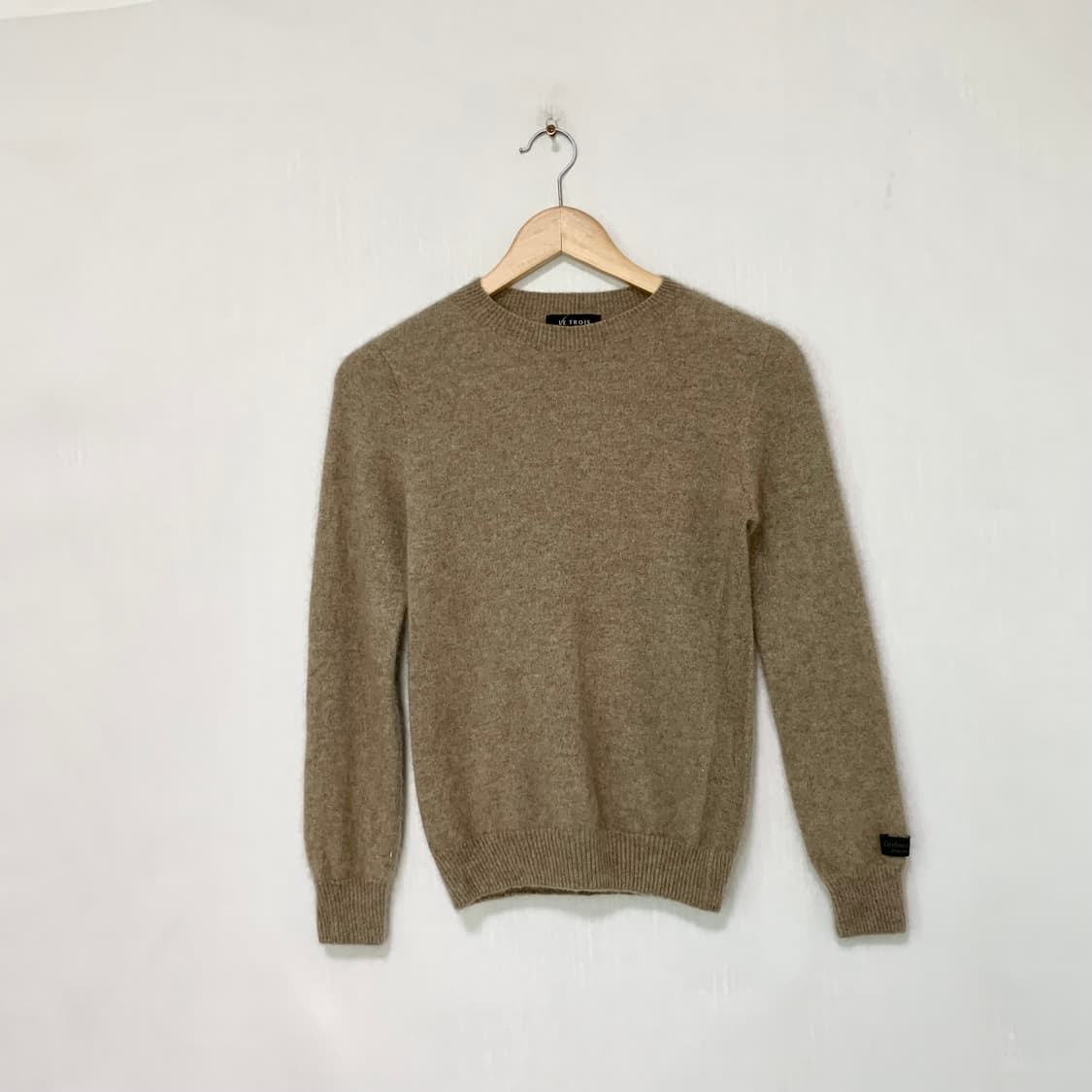 르트와 빈티지 캐시미어 100 스웨터 베이지 여성 니트 스웨터 55  상품이미지1
