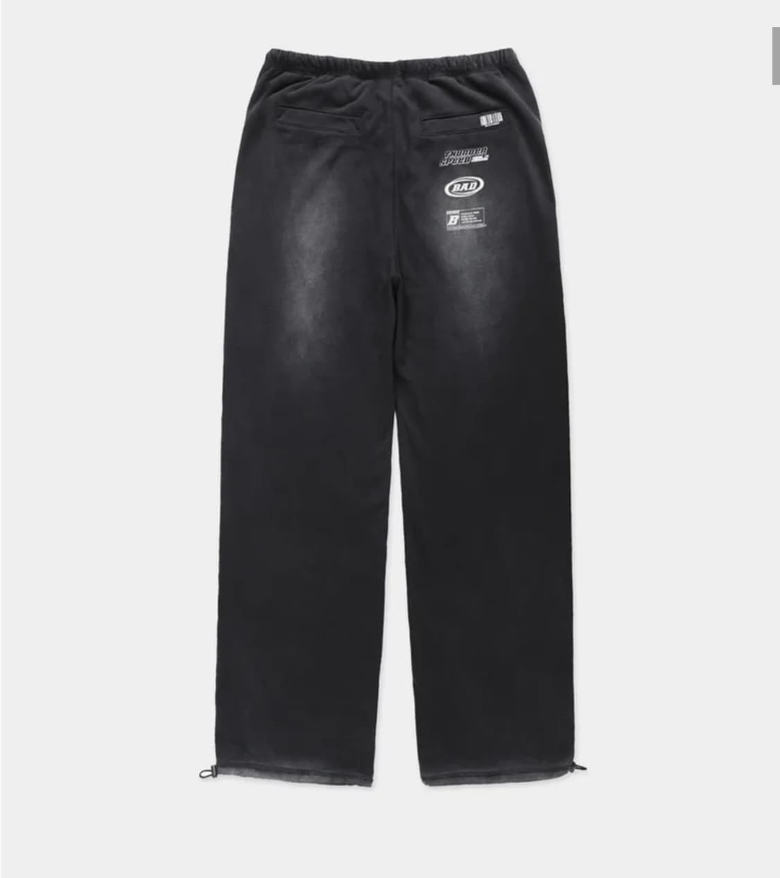 배드블러드 F1 올드이펙트 조거 블랙 상품이미지4