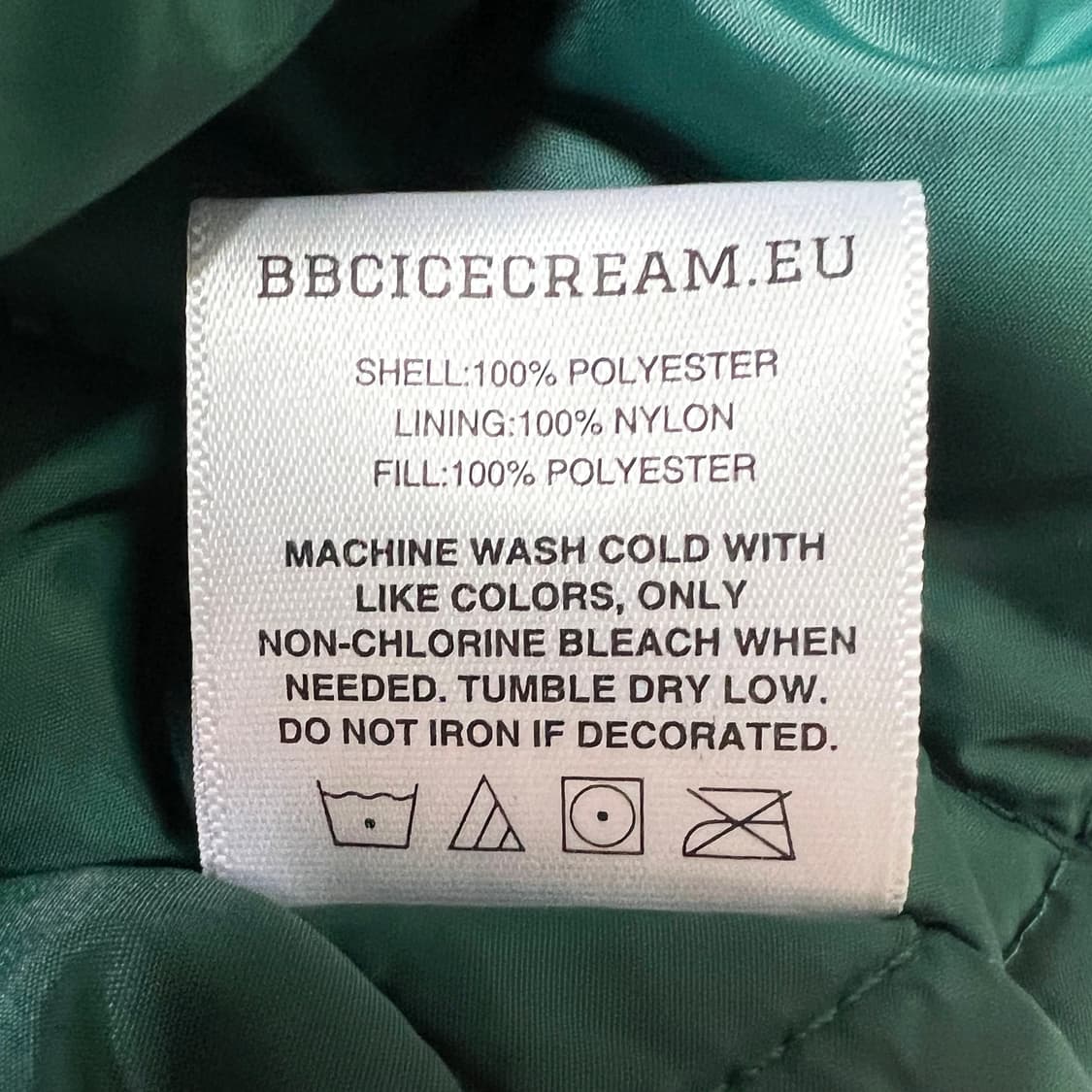 BBC 아이스크림 바시티 자켓 그린 (M) 상품이미지9