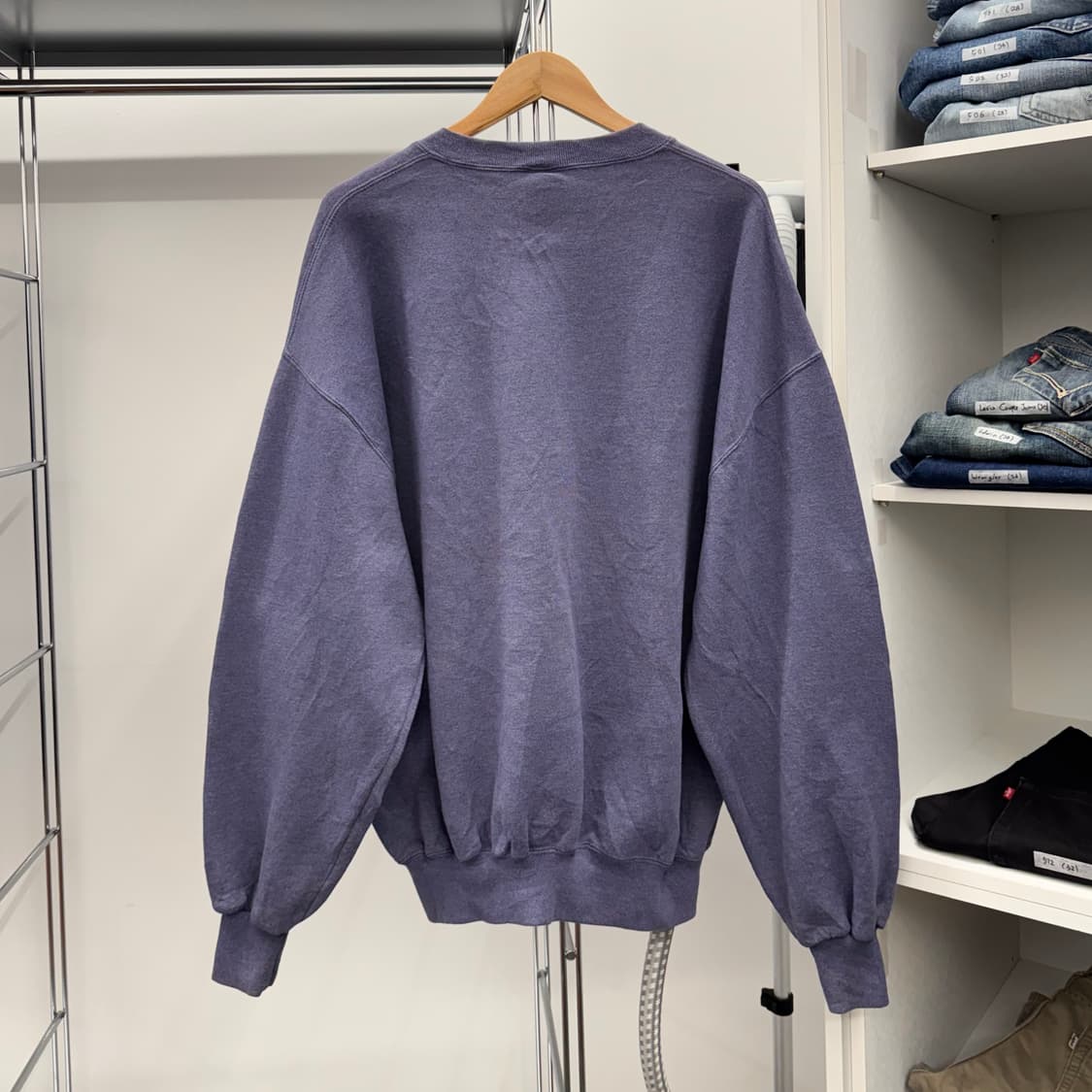 90s 러셀 빈티지 스웻셔츠 맨투맨 made in USA (2XL) 상품이미지5