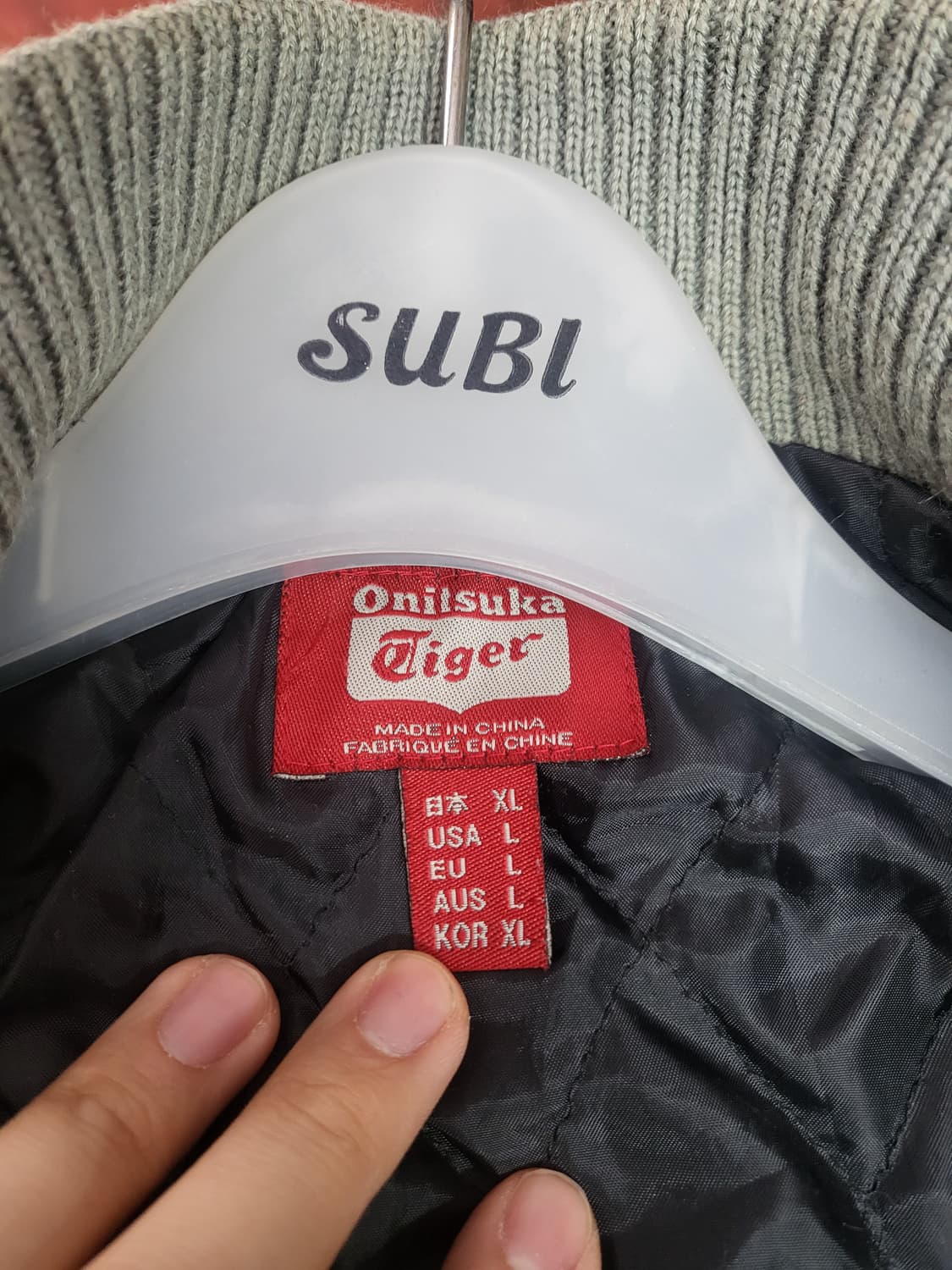 오니츠카타이거 울 자켓 상품이미지5