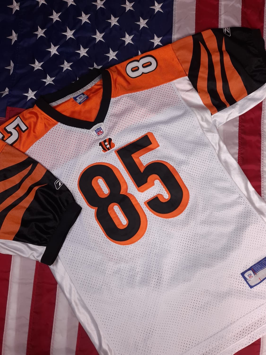 오리지날 90's 리복xNFL 신시내티뱅골 유니폼 상품이미지2