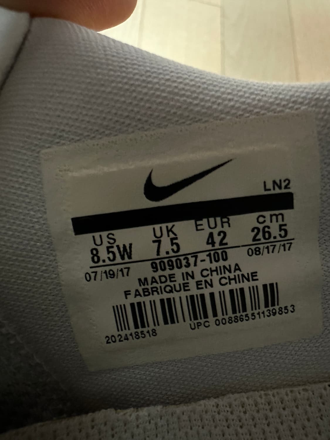 나이키골프 루나컨트롤 베이퍼2 265 상품이미지7