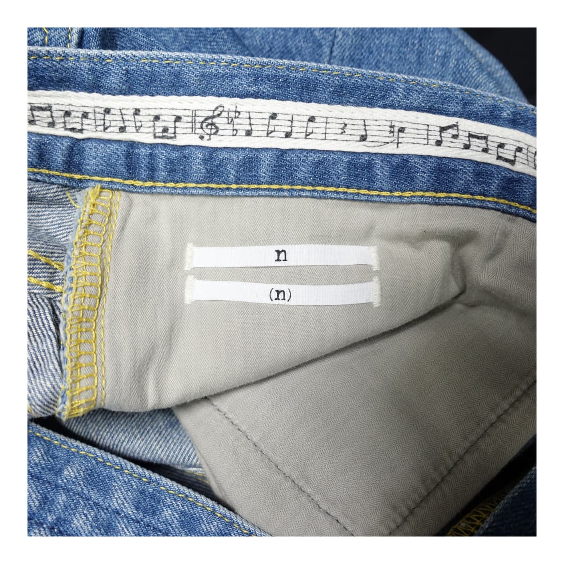 [4]NUMBER(N)INE 넘버나인 아카이브 데빌 다트 데님 팬츠 상품이미지7