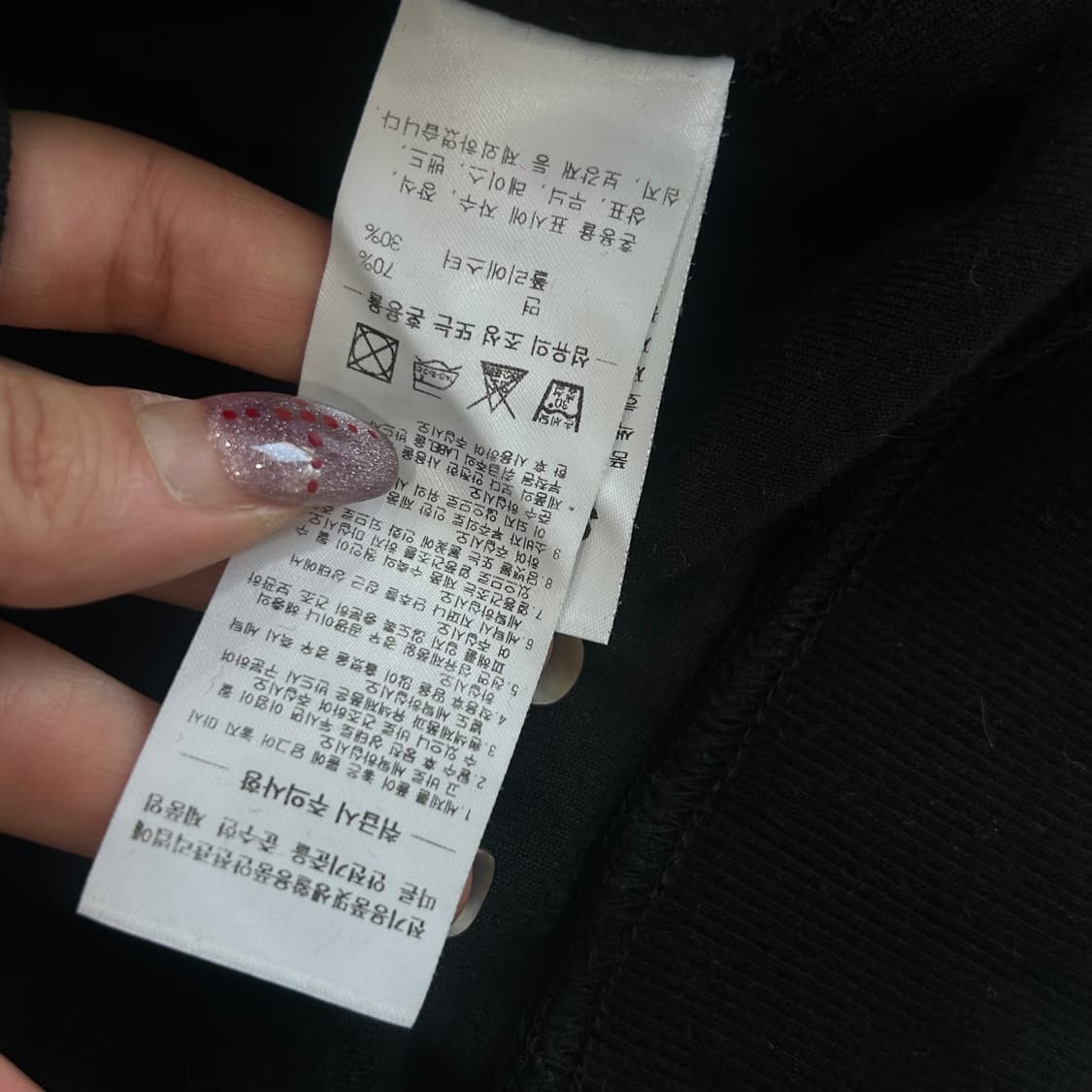 Sculptor 스컬프터 그레이 로고 블랙 벨벳 크롭 후드티 상품이미지6