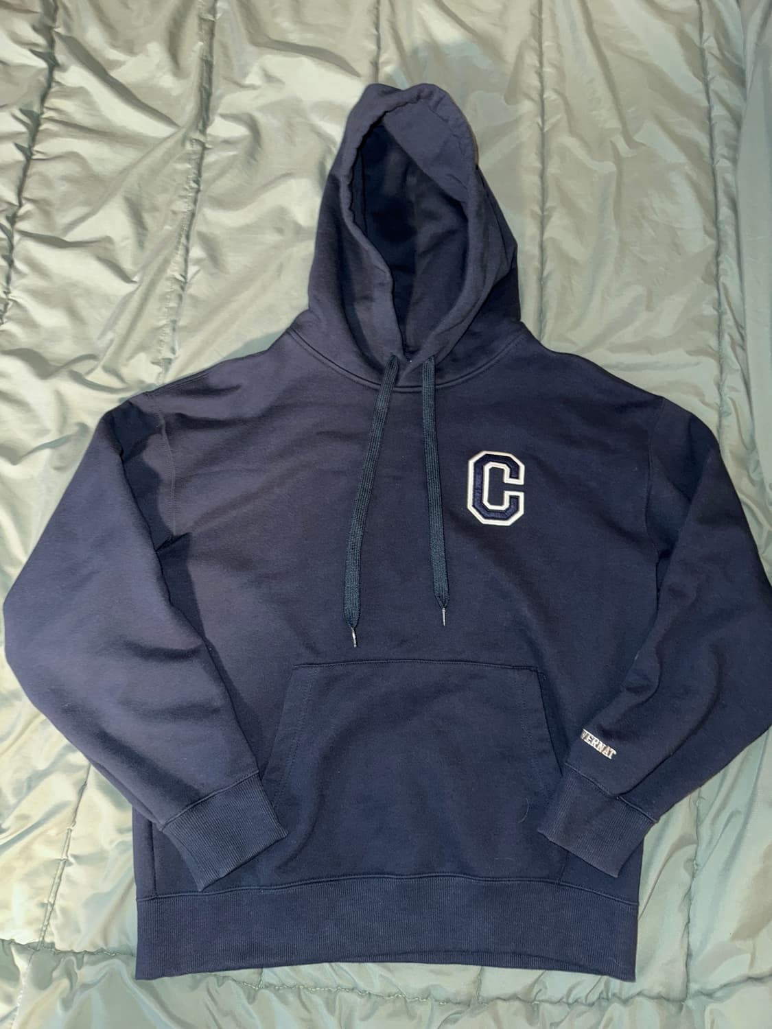 COVERNAT 후드 네이비 M 상품이미지1