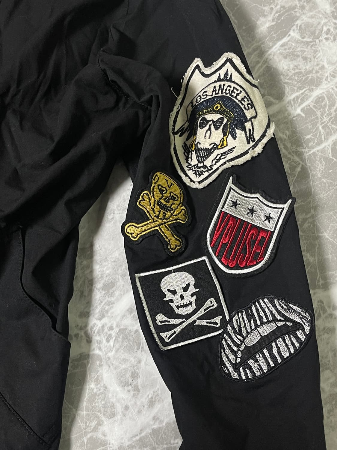 Patchwork skull jacket 상품이미지5