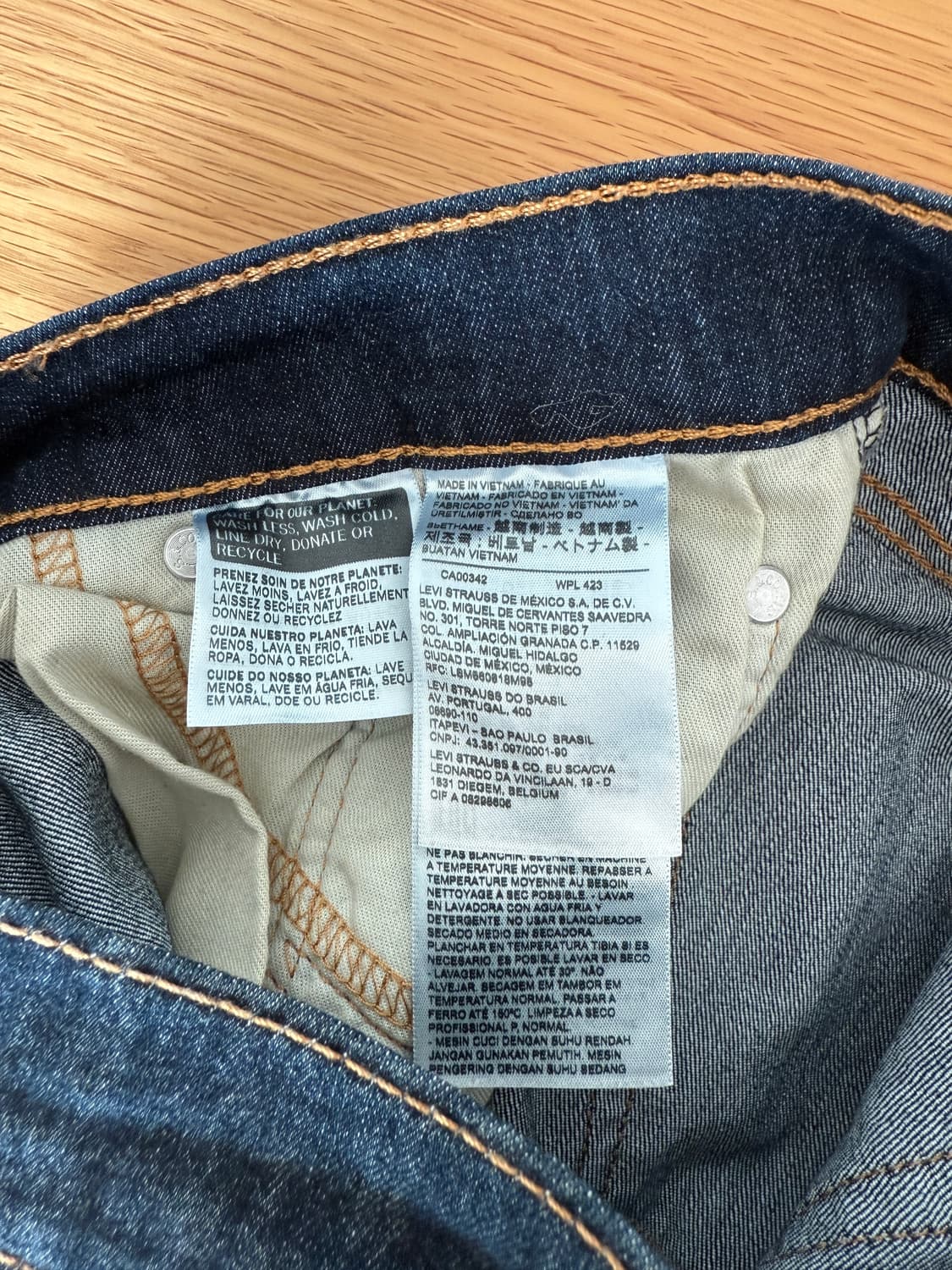 리바이스(Levi's) 511 데님 팬츠 상품이미지7