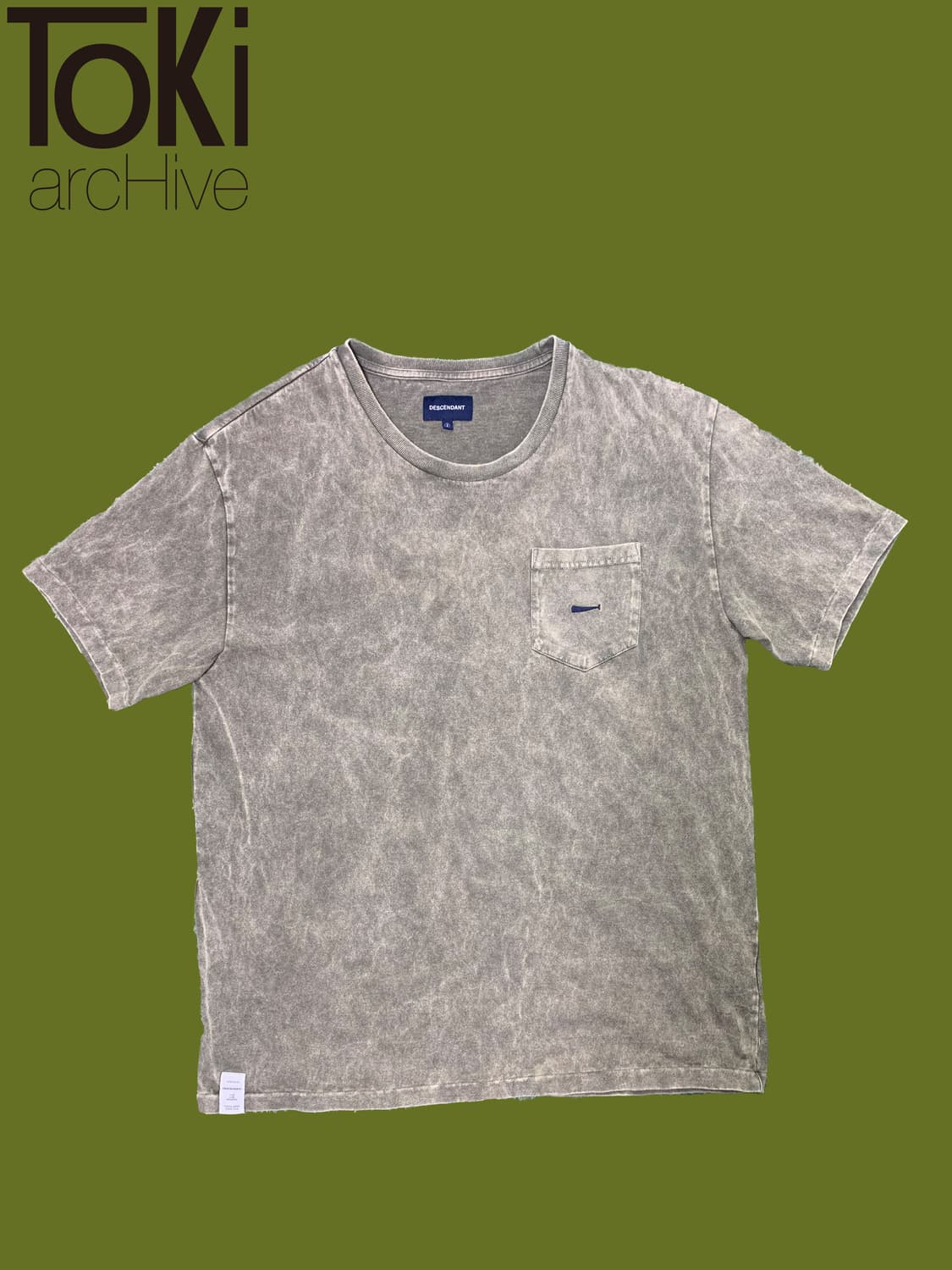 DESCENDANT POCKET T-SHIRT (2) 상품이미지1