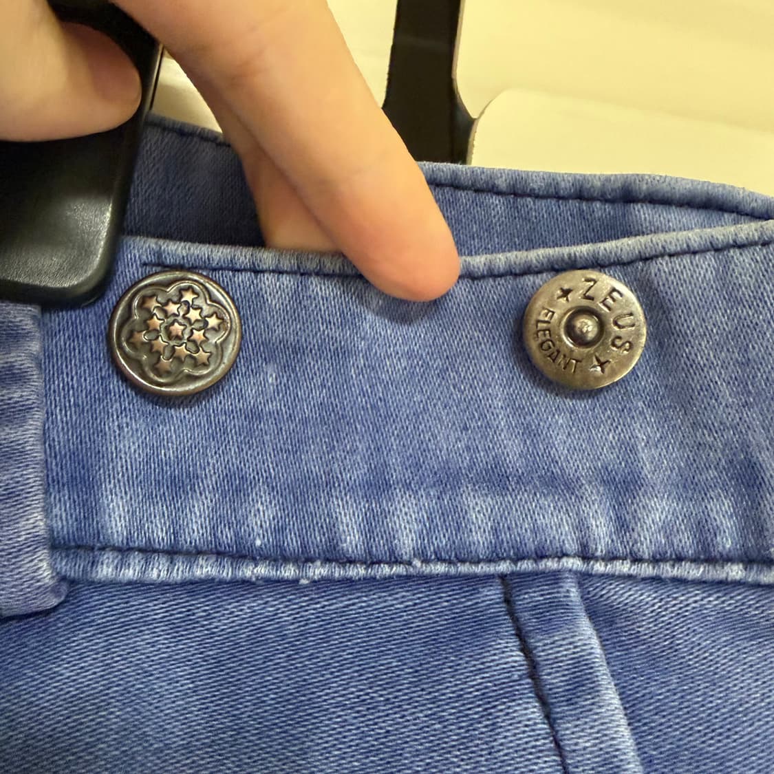 40s 빈티지 프렌치 몰스킨 워크 팬츠 굿페이드 36 상품이미지5