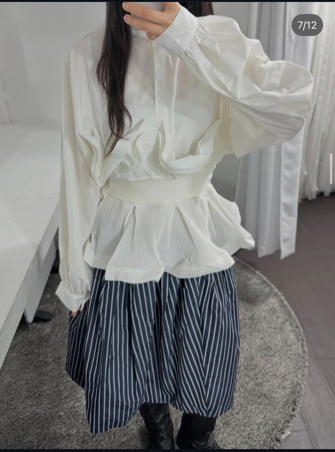 A:Zll design blouse 상품이미지3